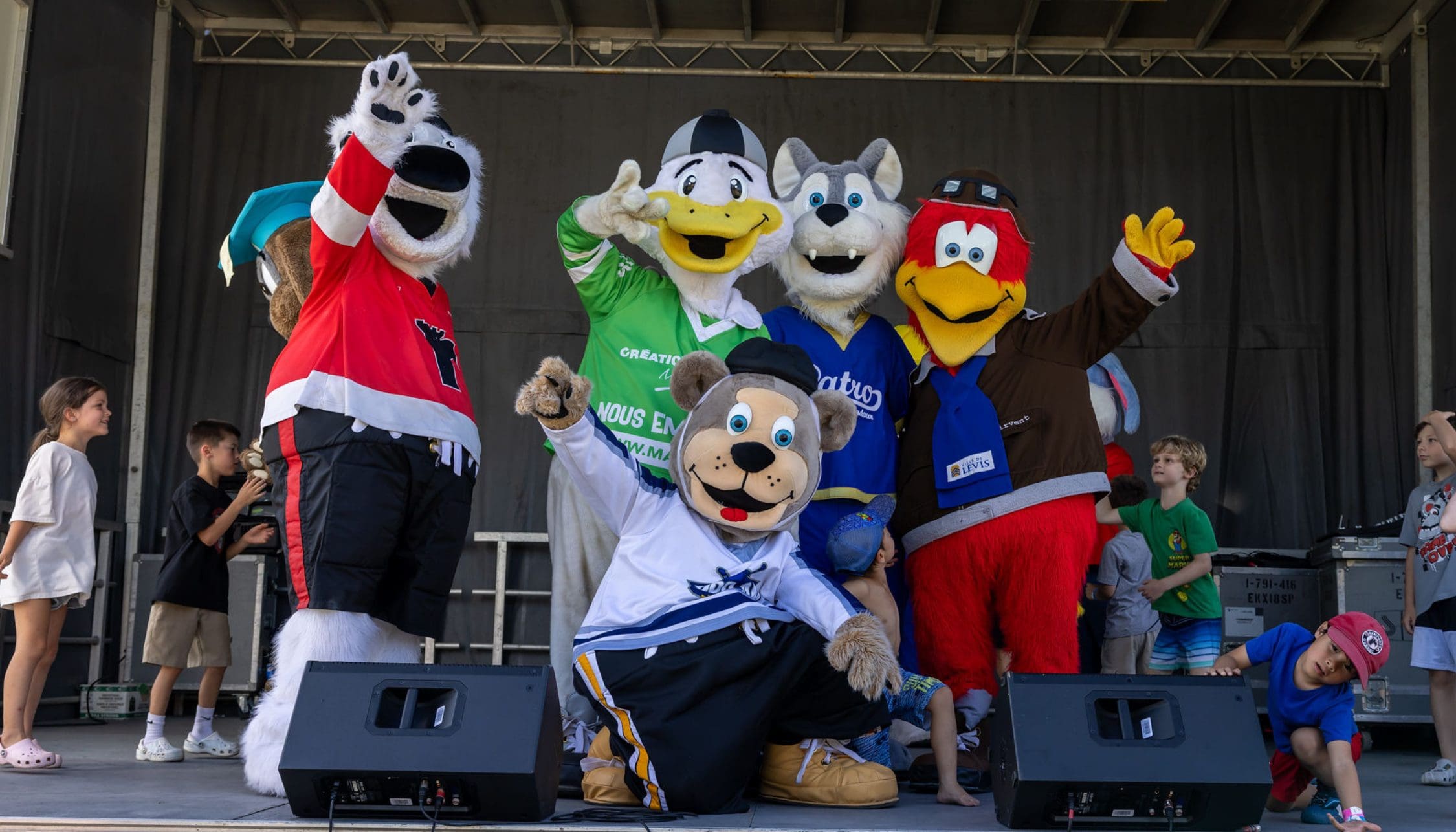 Fête des mascottes Lévis 2026